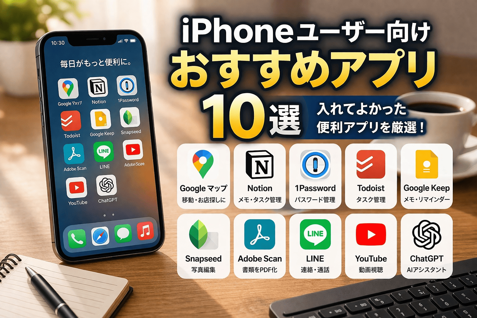 おすすめアプリ10選 (1)