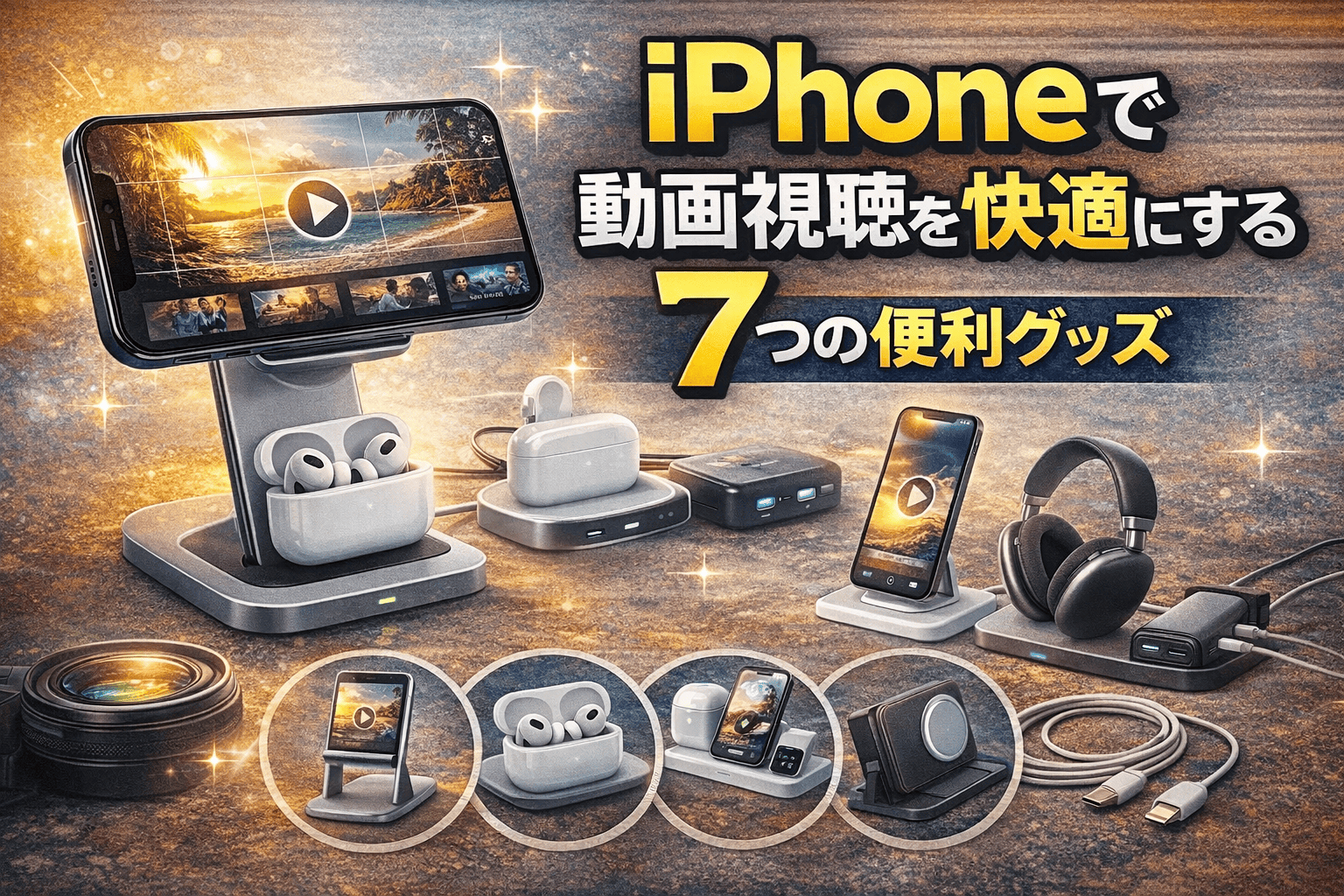 iPhoneで動画視聴を快適に (1)