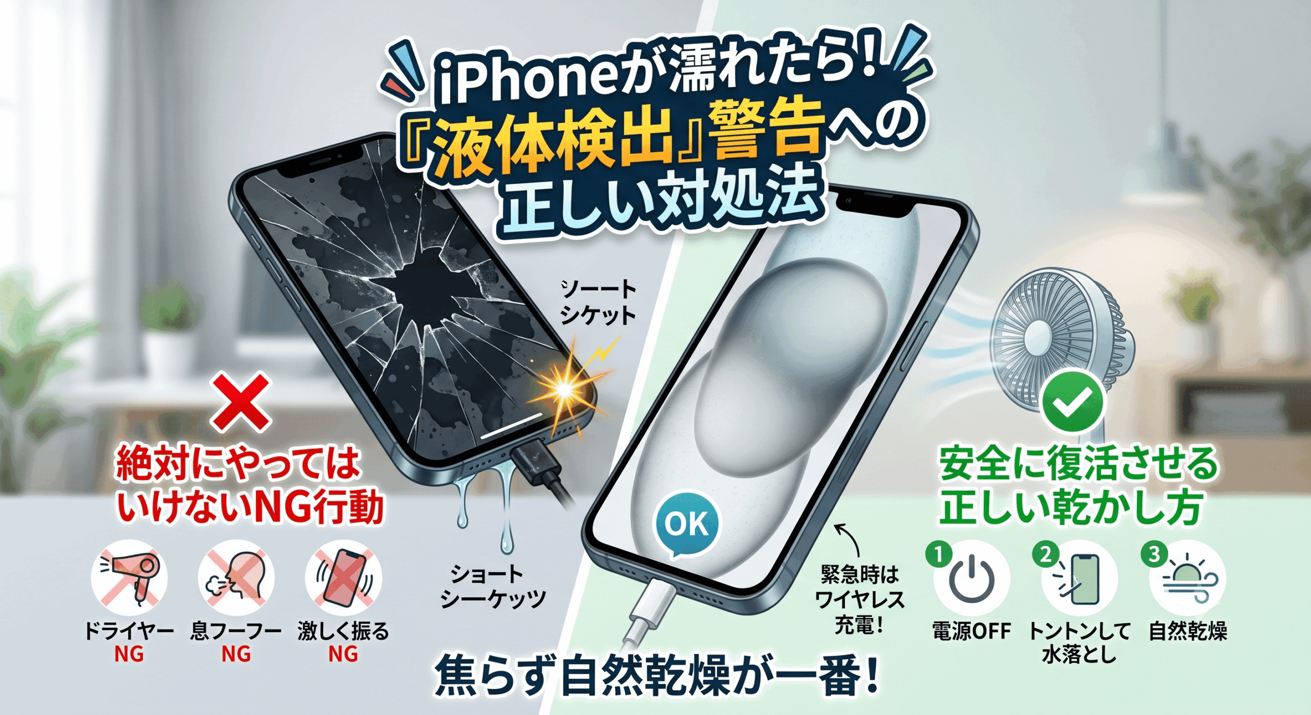 iphoneが壊れたら