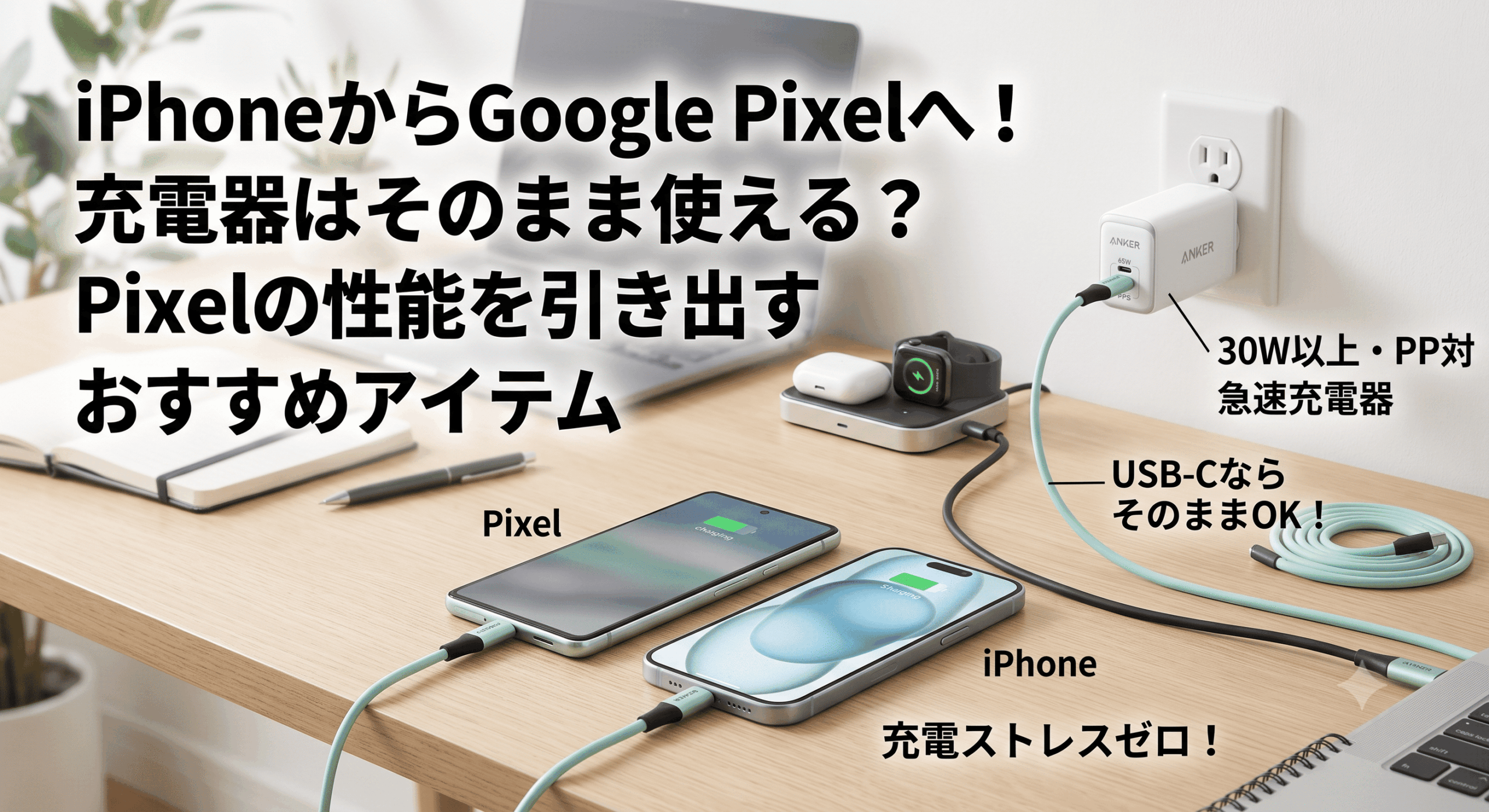 iphoneからgooglepixelへ